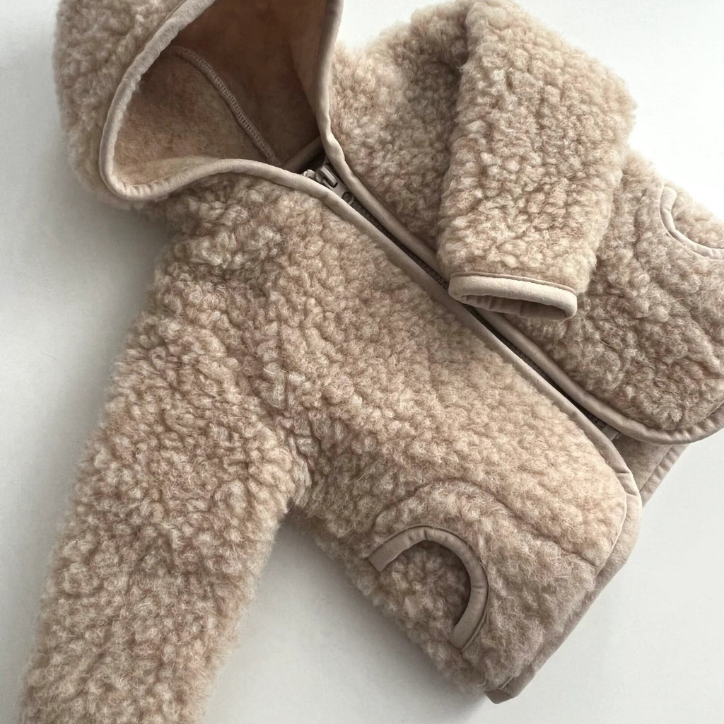 A Basic Brand - Kinder Woll Jacke