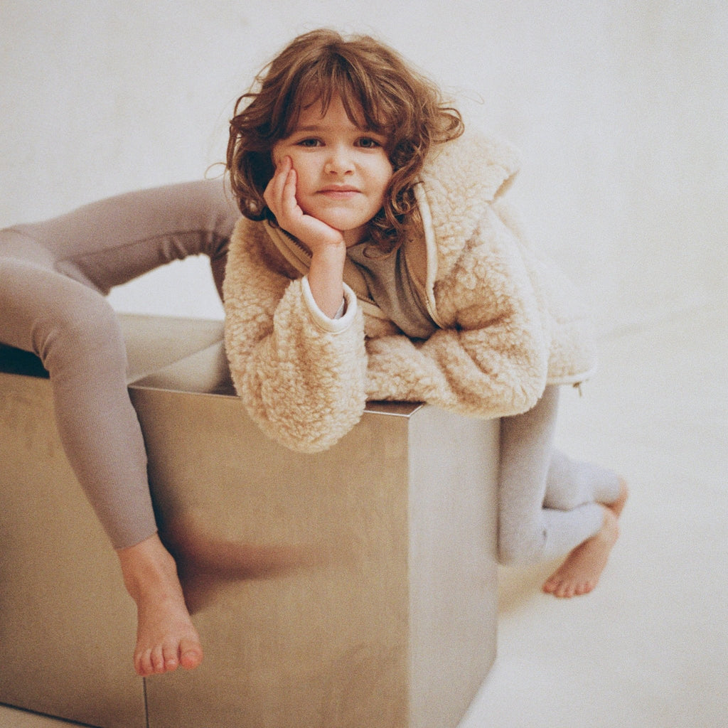 A Basic Brand - Kinder Woll Jacke