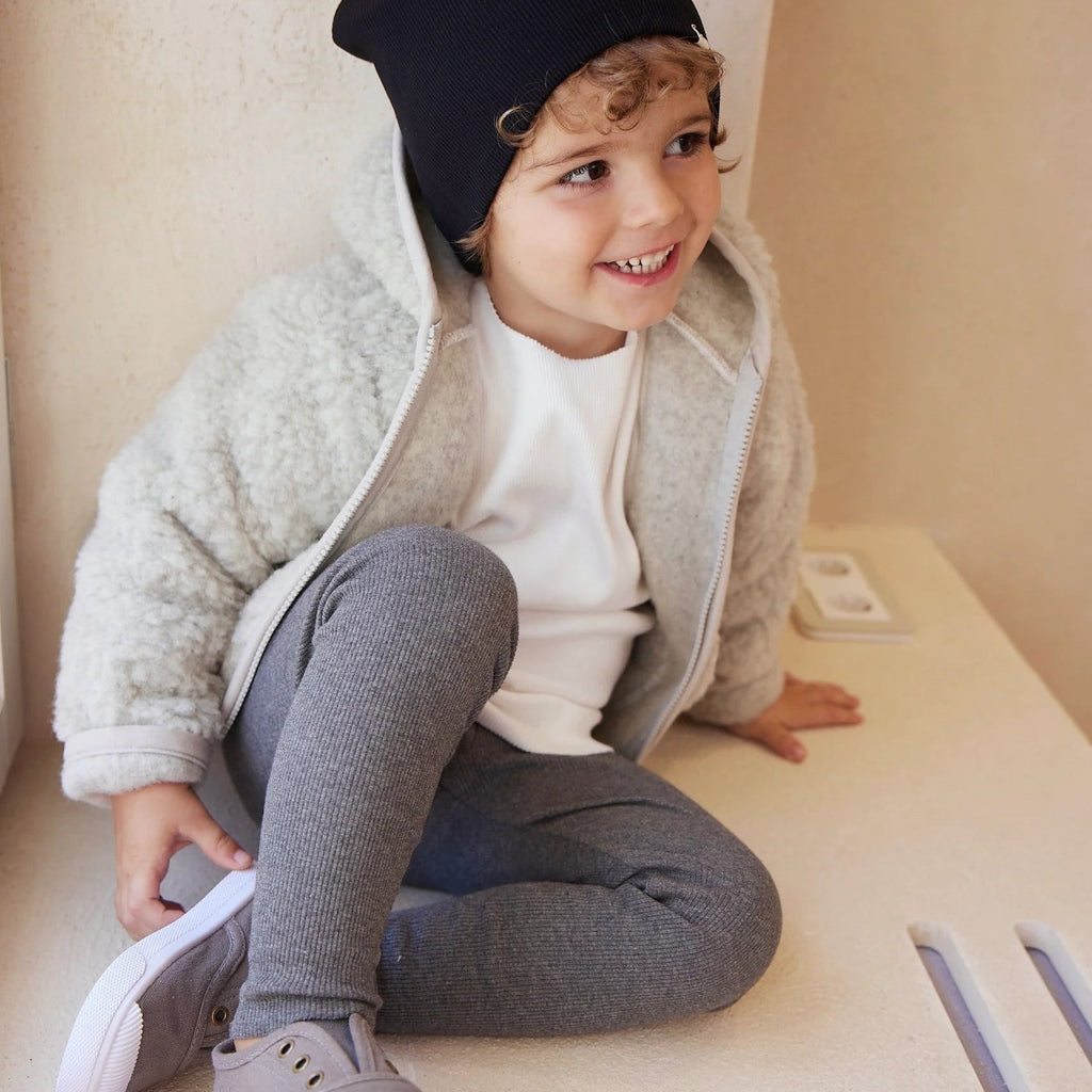 A Basic Brand - Kinder Woll Jacke