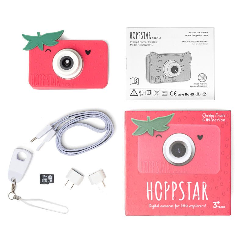 Hoppstar - Kinderkamera ROOKIE Strawbella