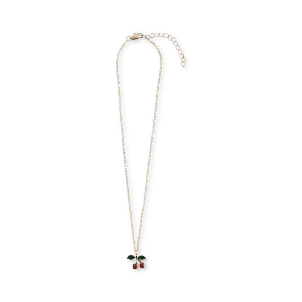 Konges Sløjd - Kinderschmuck "Halskette Cherry mit Etui"