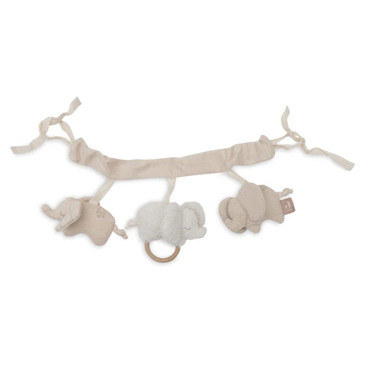 Jollein - Kinderwagenkette - Elephant Tales