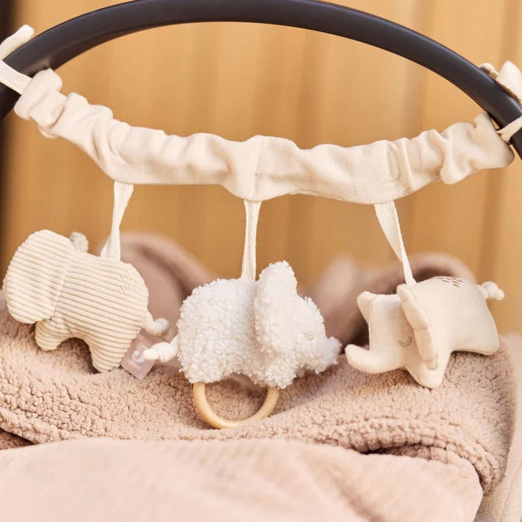 Jollein - Kinderwagenkette - Elephant Tales