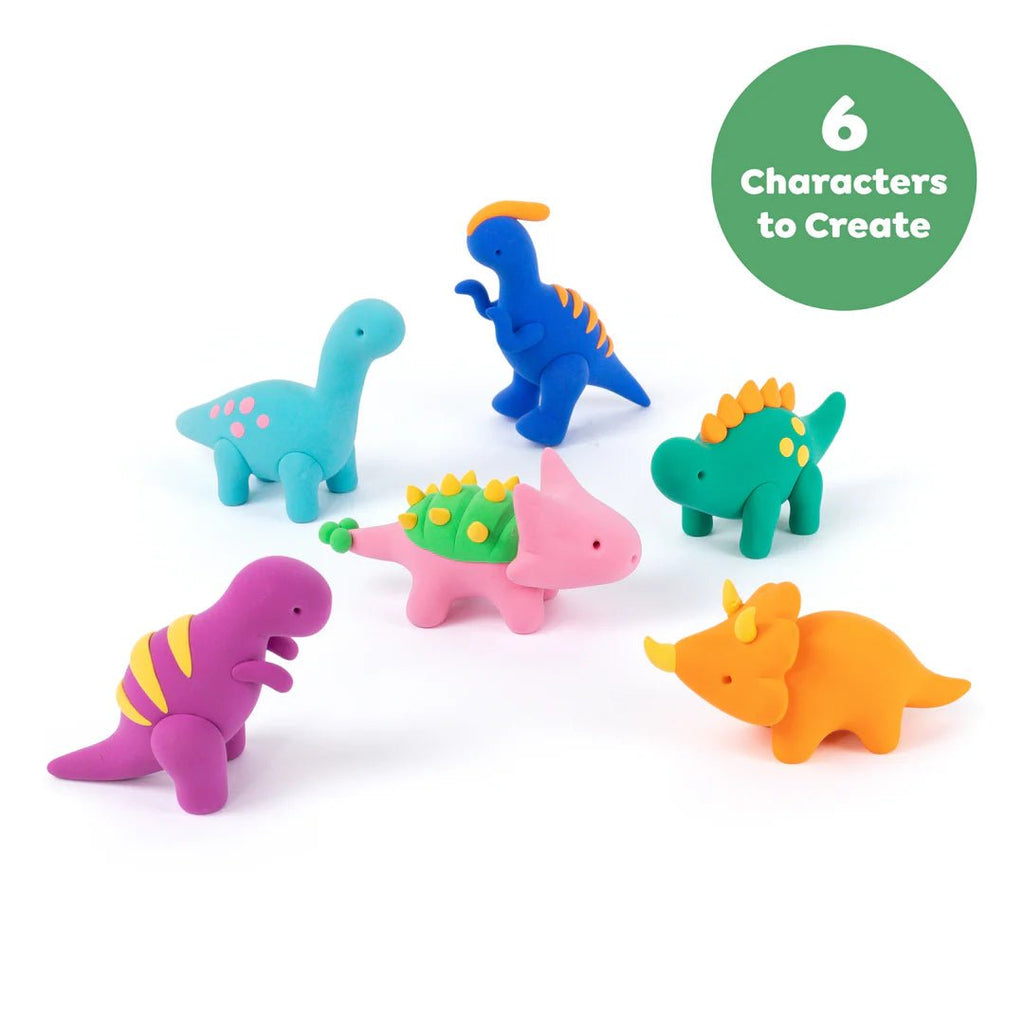 Knetset Dinosaurier – Kreatives Basteln für Kinder - Little Baby Pocket