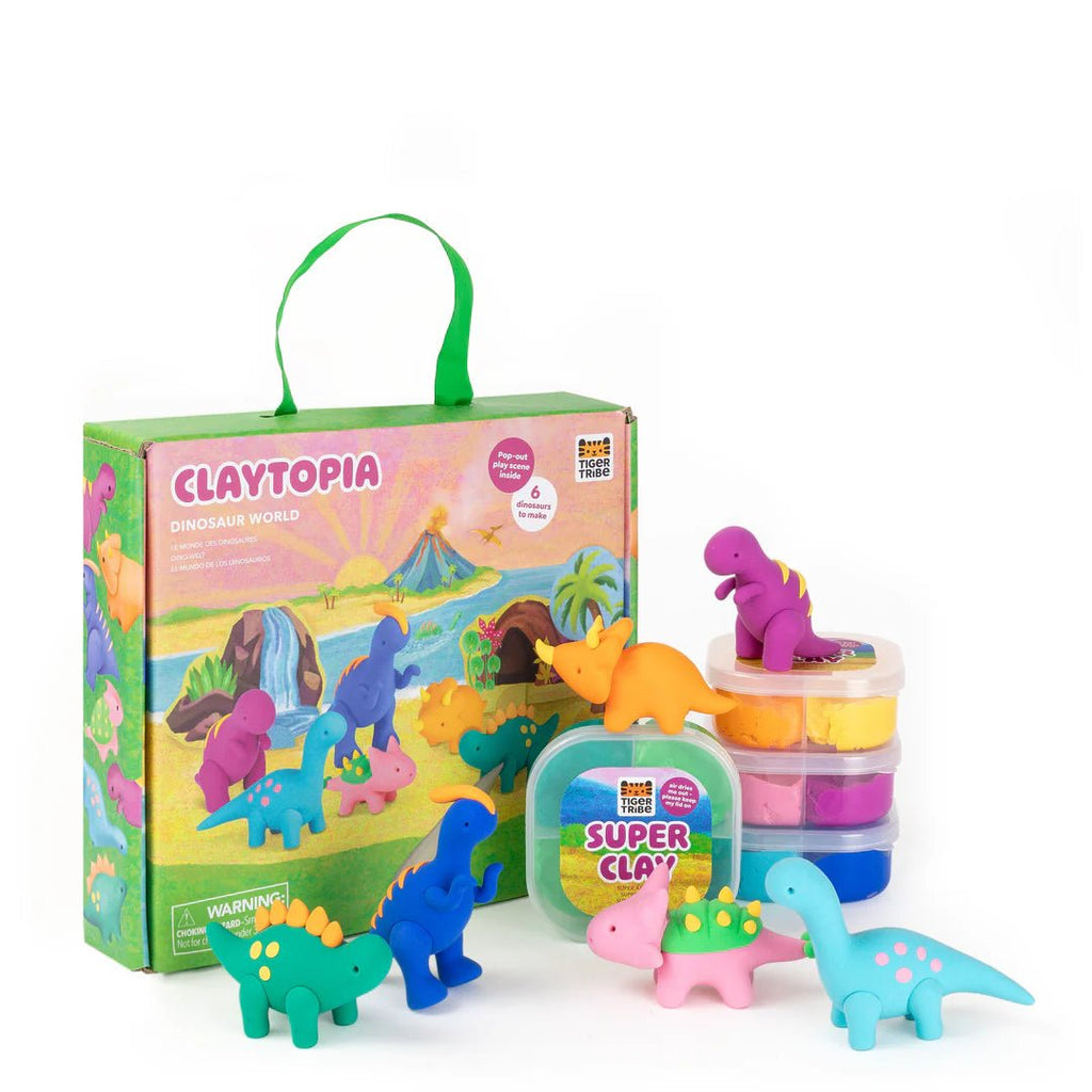 Knetset Dinosaurier – Kreatives Basteln für Kinder - Little Baby Pocket