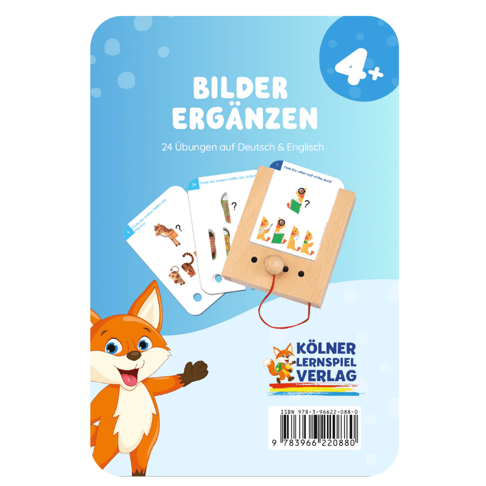 Kölner Lernspielverlag - Bilder ergänzen 4+ - Little Baby Pocket