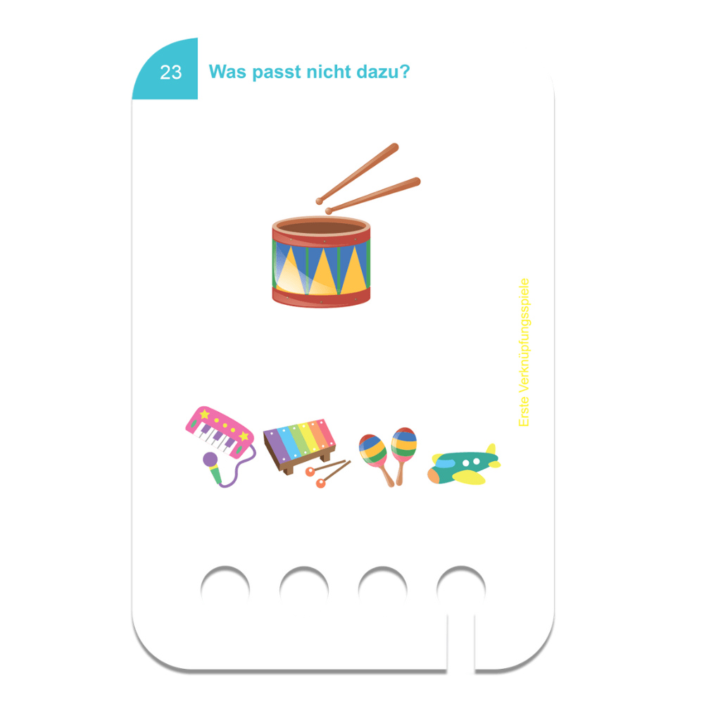 Kölner Lernspielverlag - Erste Verknüpfungsspiele 3+ - Little Baby Pocket