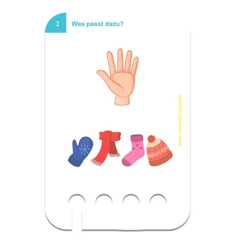 Kölner Lernspielverlag - Erste Verknüpfungsspiele 3+ - Little Baby Pocket