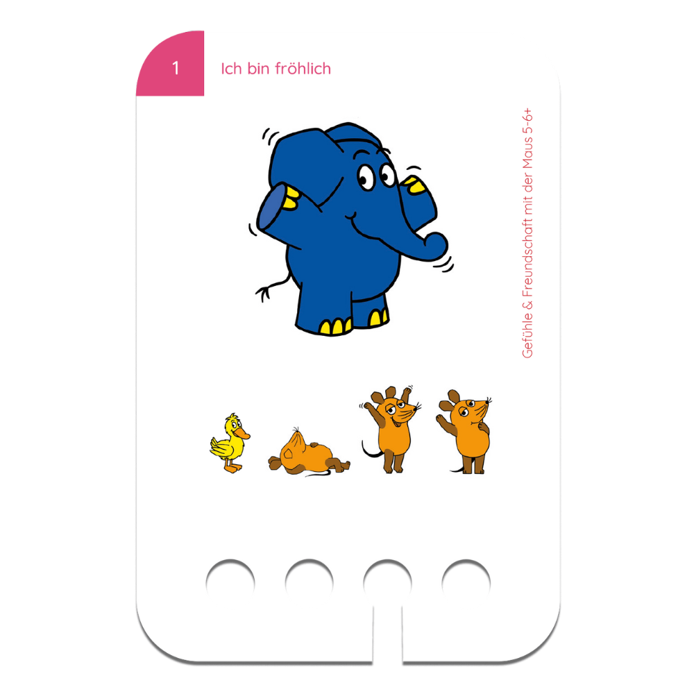 Kölner Lernspielverlag - Freundschaft und Gefühle mit der Maus 5 - 6+ - Little Baby Pocket