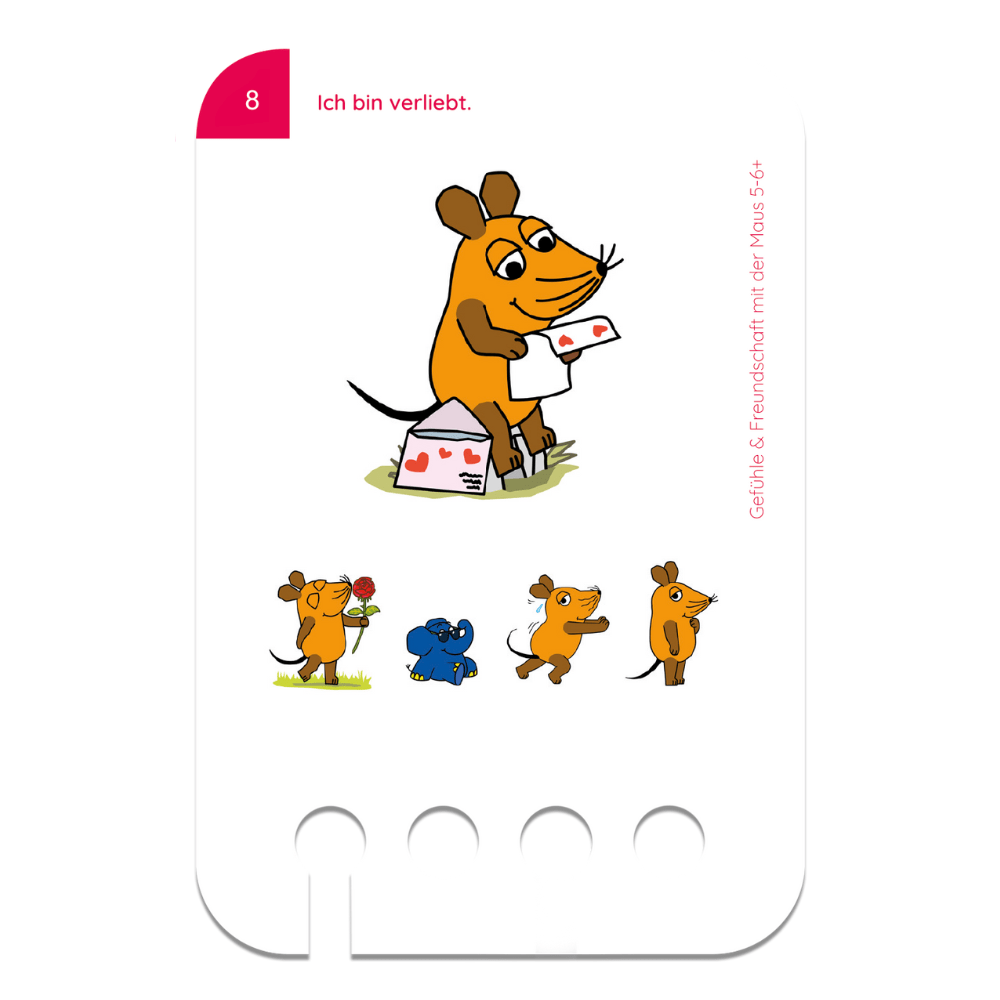 Kölner Lernspielverlag - Freundschaft und Gefühle mit der Maus 5 - 6+ - Little Baby Pocket