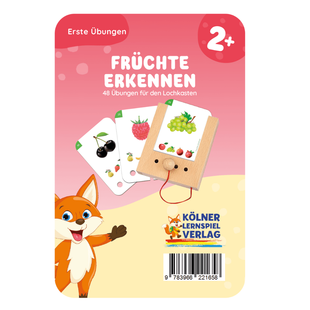 Kölner Lernspielverlag - Früchte erkennen 2+ - Little Baby Pocket