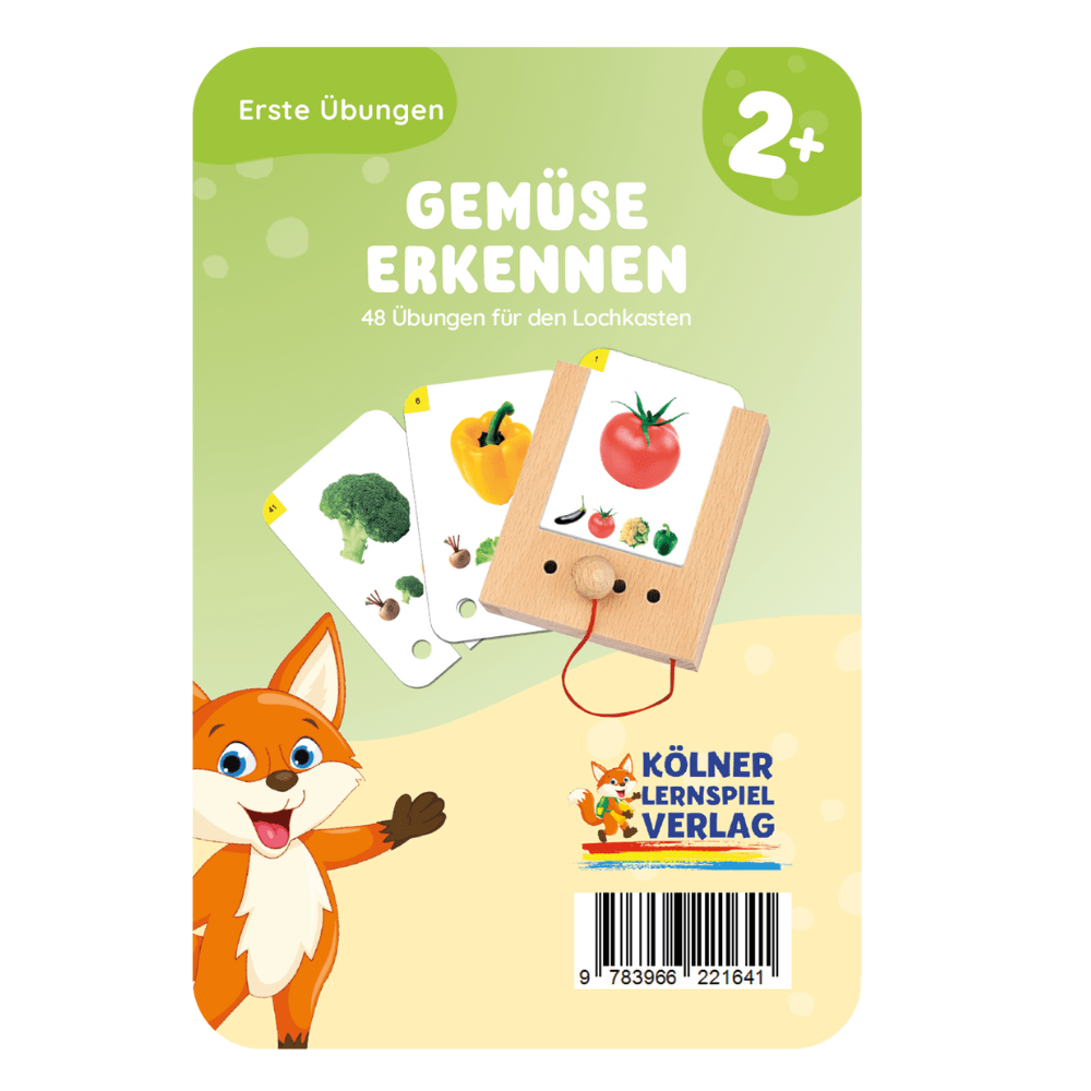 Kölner Lernspielverlag - Gemüse erkennen 2+ - Little Baby Pocket