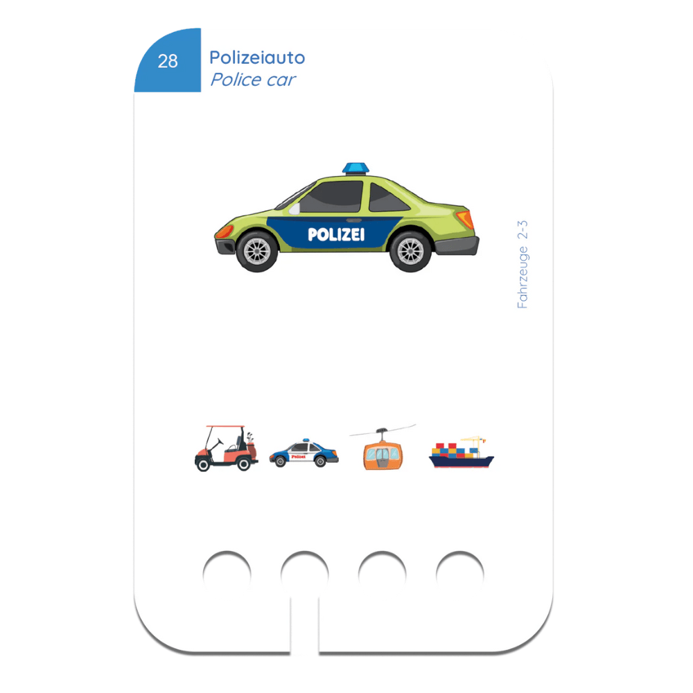 Kölner Lernspielverlag - Meine Fahrzeuge 2 - 3+ - Little Baby Pocket