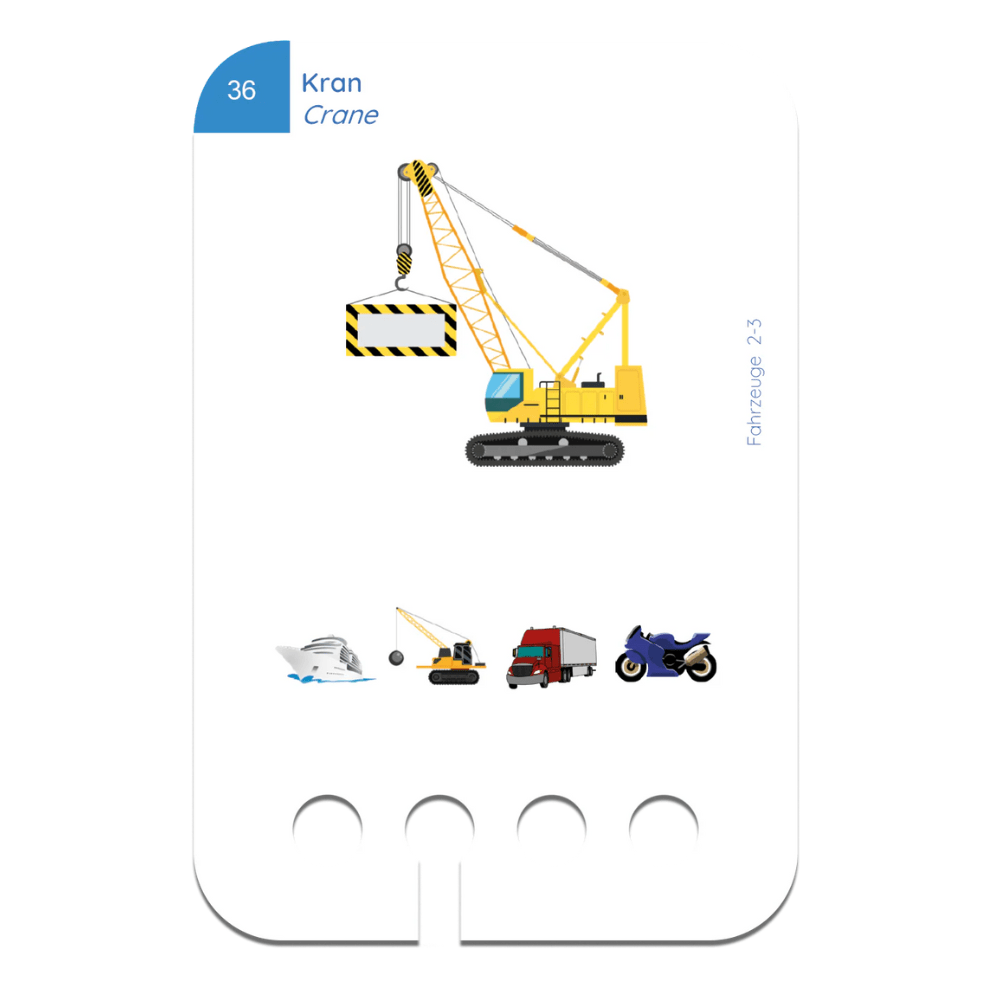 Kölner Lernspielverlag - Meine Fahrzeuge 2 - 3+ - Little Baby Pocket