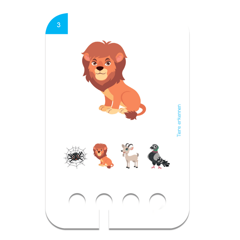 Kölner Lernspielverlag - Tiere erkennen 2+ - Little Baby Pocket