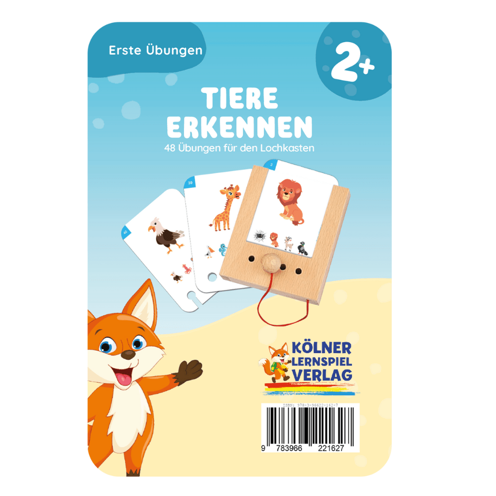 Kölner Lernspielverlag - Tiere erkennen 2+ - Little Baby Pocket