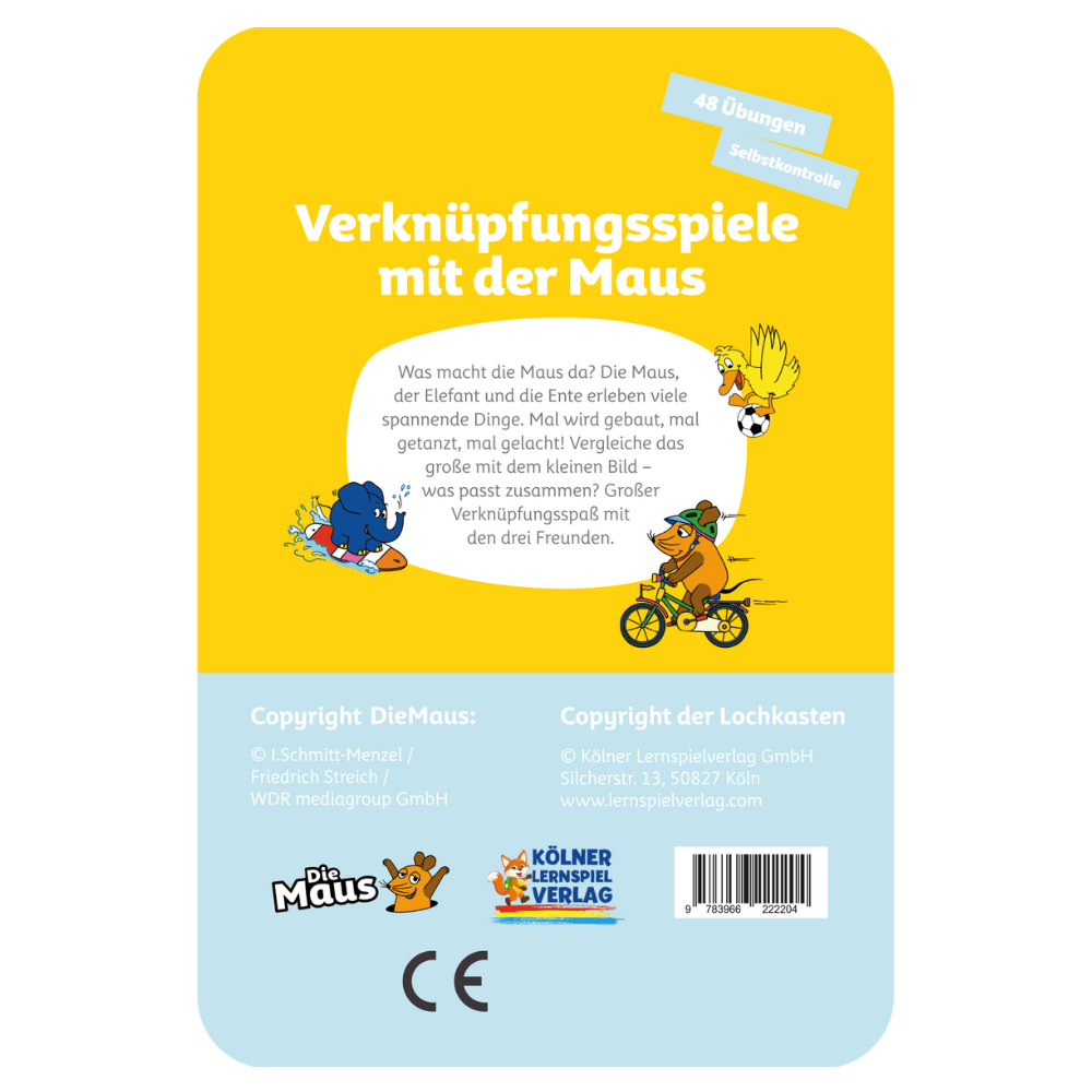 Kölner Lernspielverlag - Verknüpfungsspiele mit der Maus 3 - 4+ - Little Baby Pocket