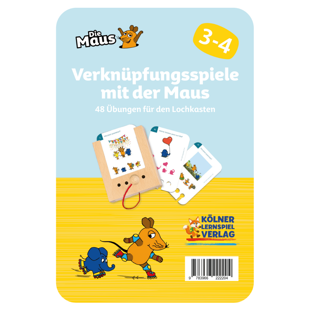 Kölner Lernspielverlag - Verknüpfungsspiele mit der Maus 3 - 4+ - Little Baby Pocket