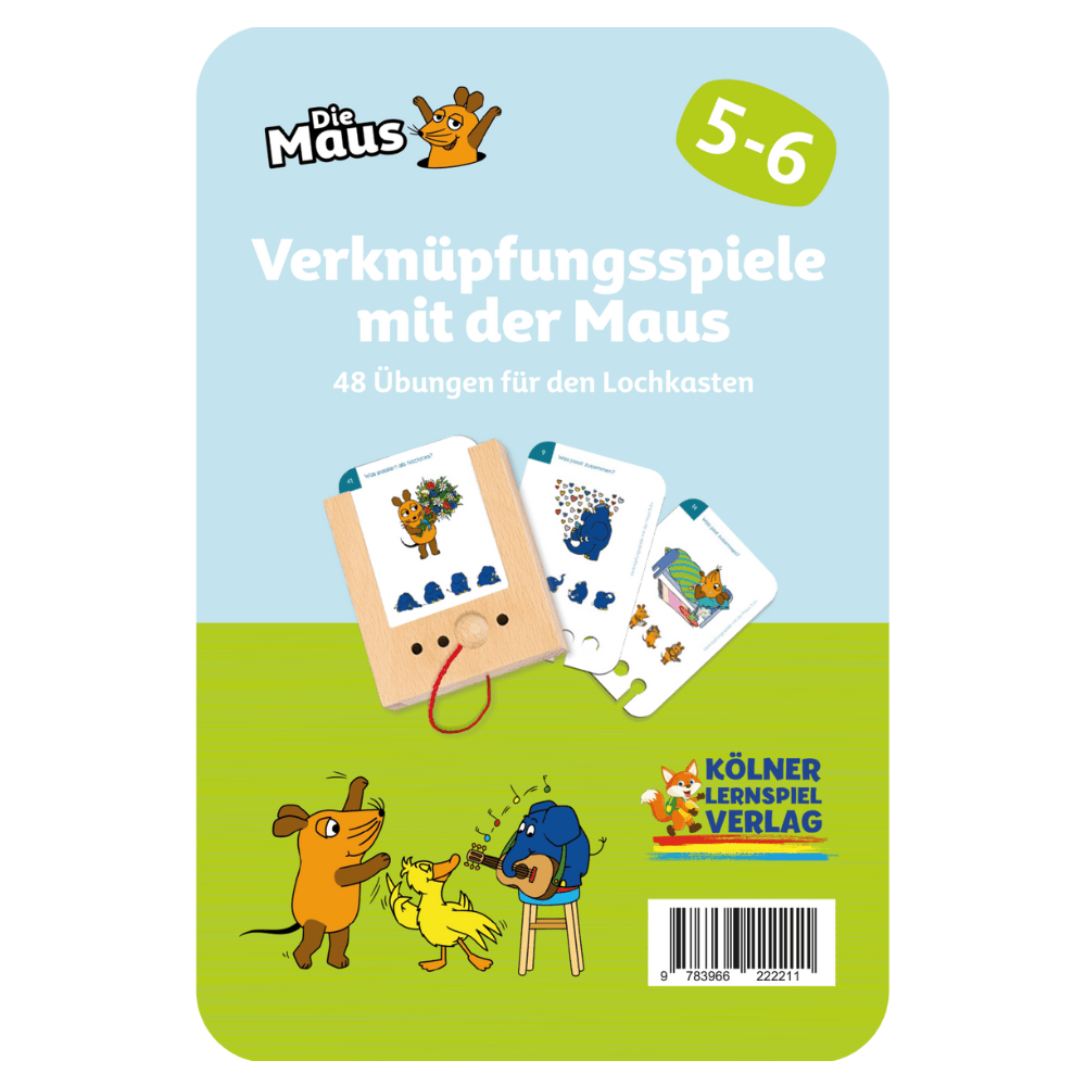 Kölner Lernspielverlag - Verknüpfungsspiele mit der Maus 5 - 6+ - Little Baby Pocket
