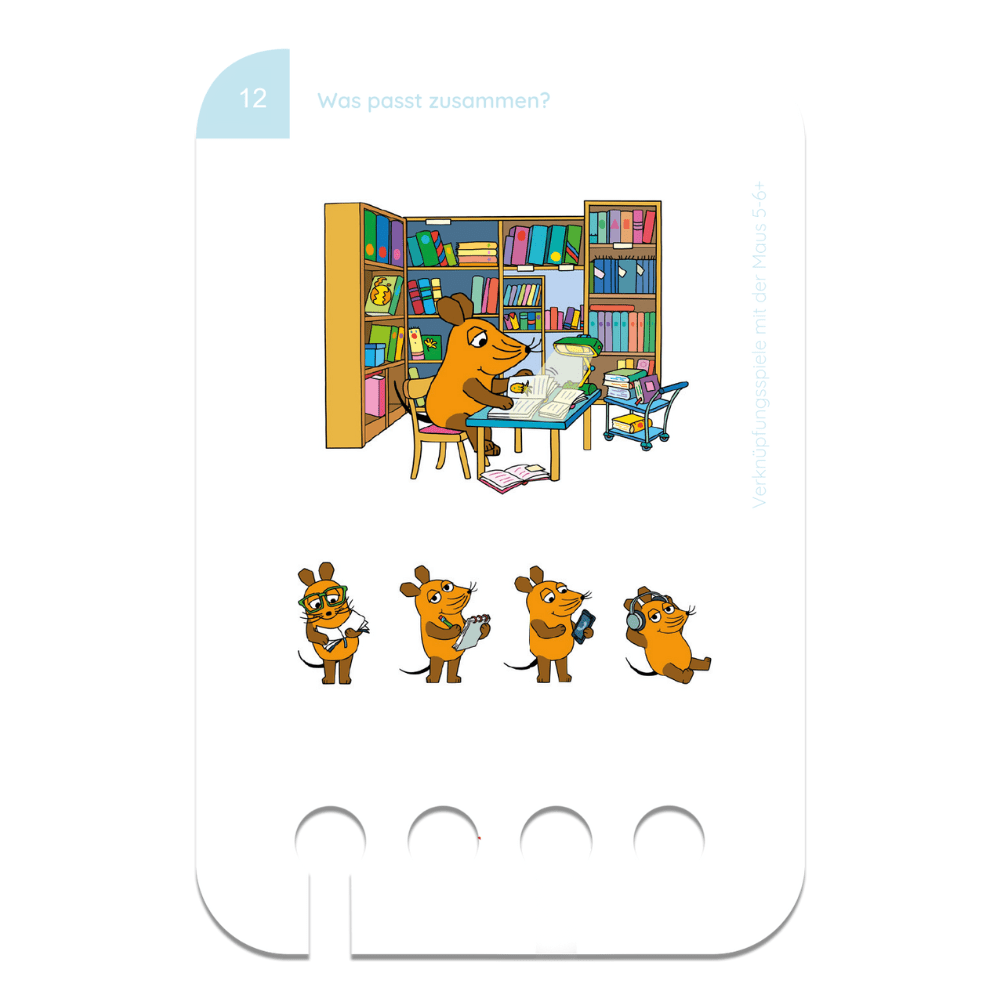 Kölner Lernspielverlag - Verknüpfungsspiele mit der Maus 5 - 6+ - Little Baby Pocket