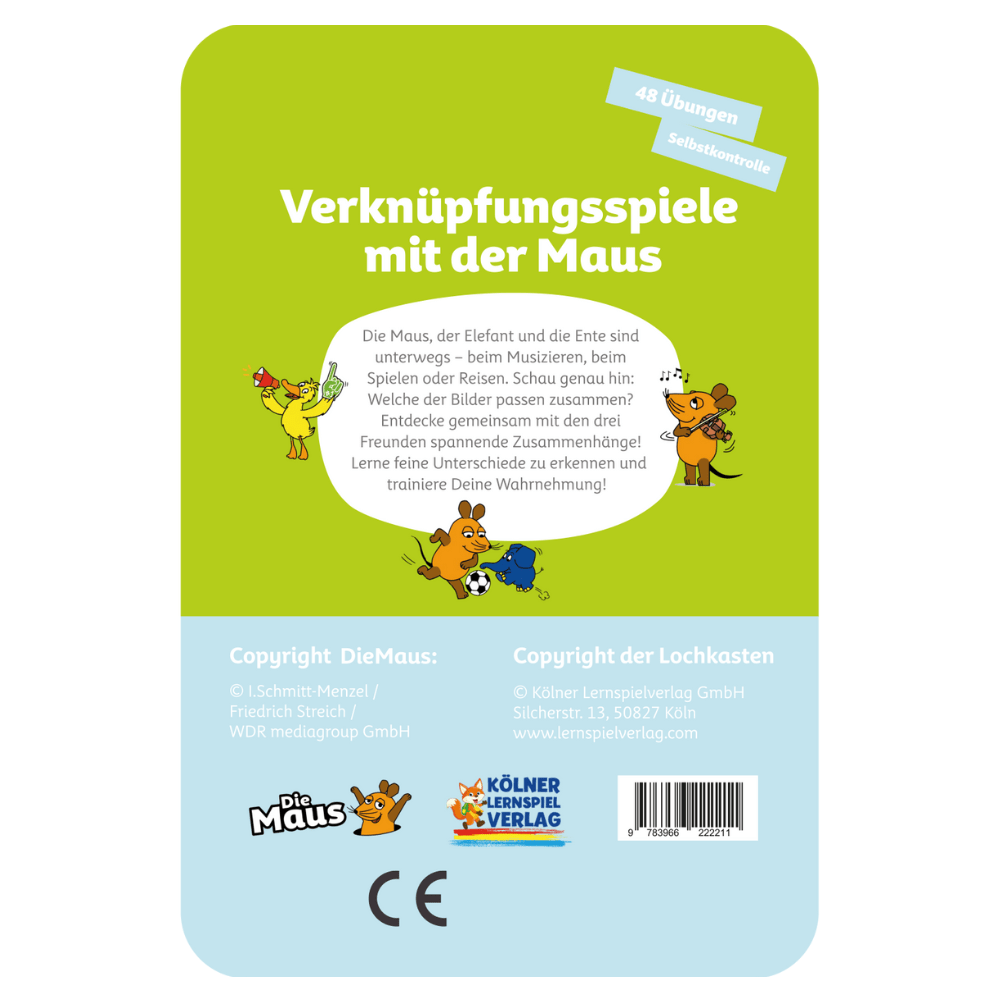 Kölner Lernspielverlag - Verknüpfungsspiele mit der Maus 5 - 6+ - Little Baby Pocket