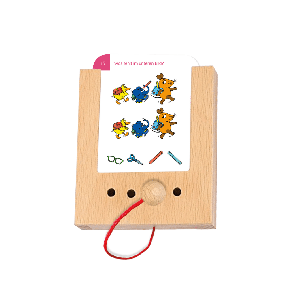 Kölner Lernspielverlag - Was fehlt mit der Maus 5 - 6+ - Little Baby Pocket