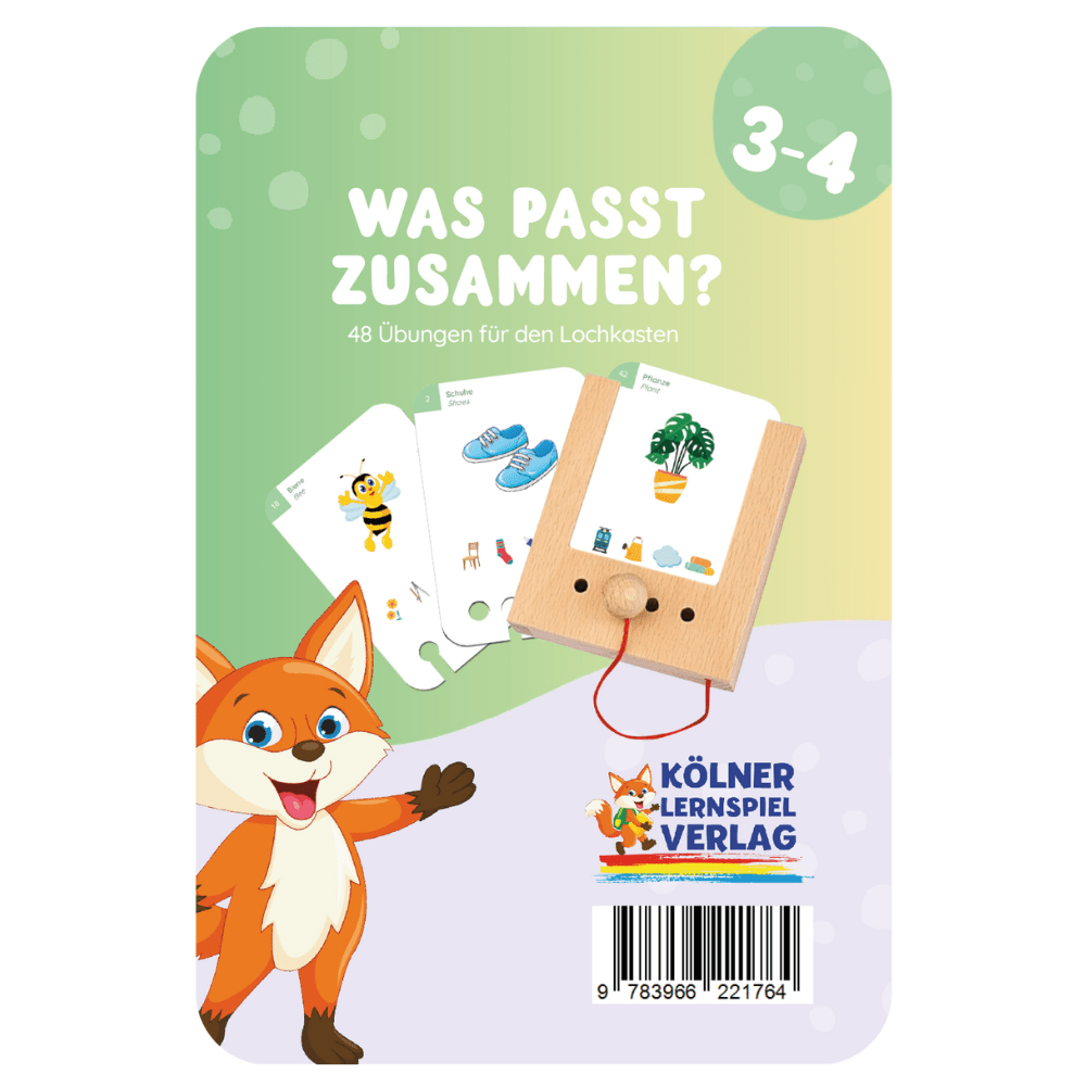 Kölner Lernspielverlag - Was passt zusamen 3 - 4 + - Little Baby Pocket