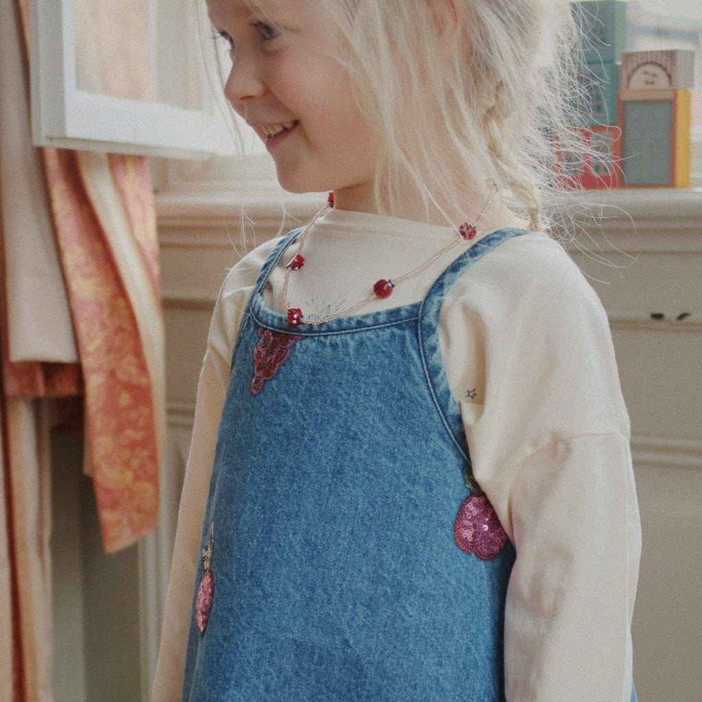 Konges Sløjd Kinder Schmuckset Marienkäfer – Halskette & Armband - Little Baby Pocket