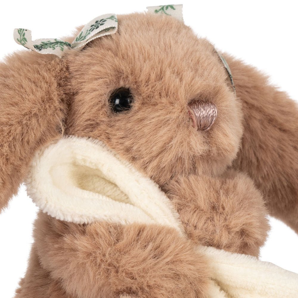 Konges Sløjd Schmusetuch Sleepy Bunny – Kuscheltuch für Babys - Little Baby Pocket