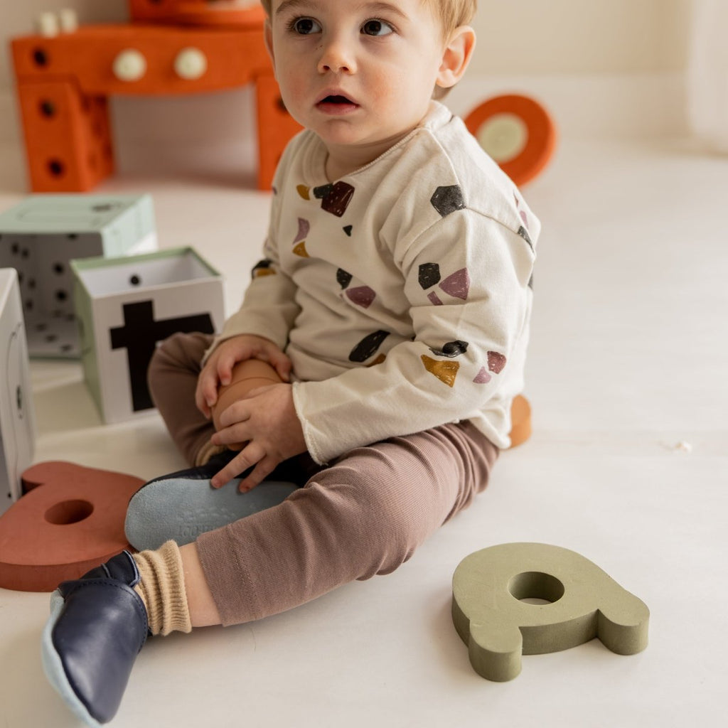Krabbelschuhe aus Leder - Little Baby Pocket