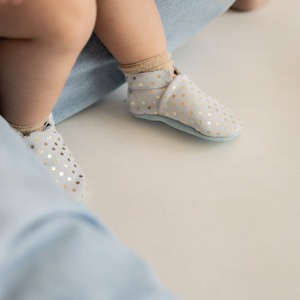 Krabbelschuhe aus Leder - Little Baby Pocket