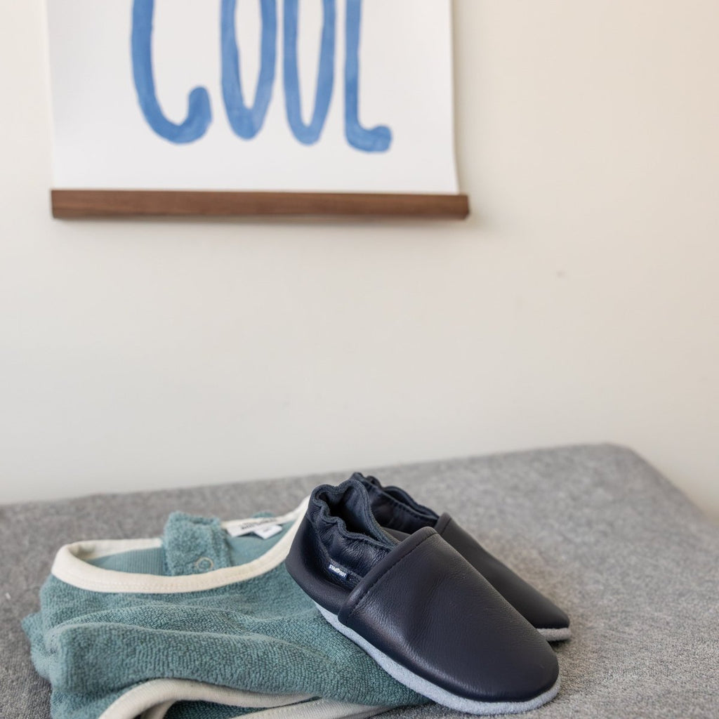 Krabbelschuhe aus Leder - Little Baby Pocket