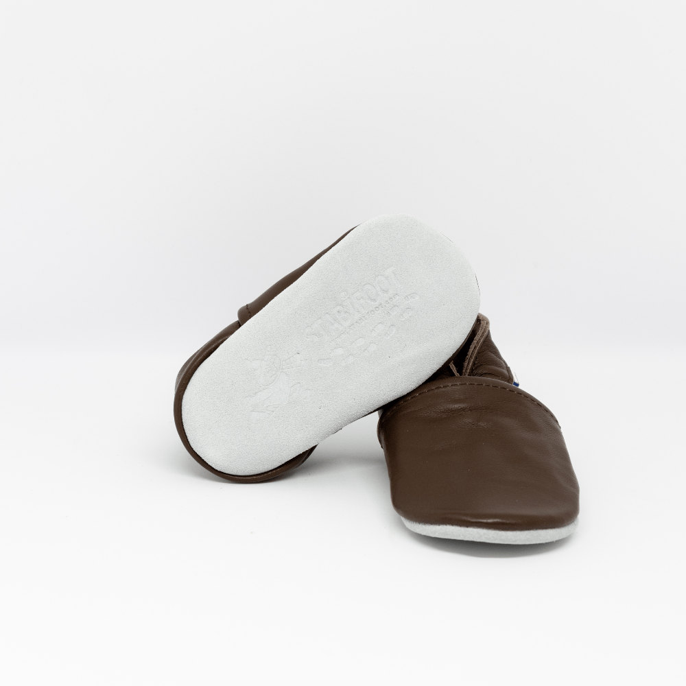Krabbelschuhe aus Leder - Little Baby Pocket