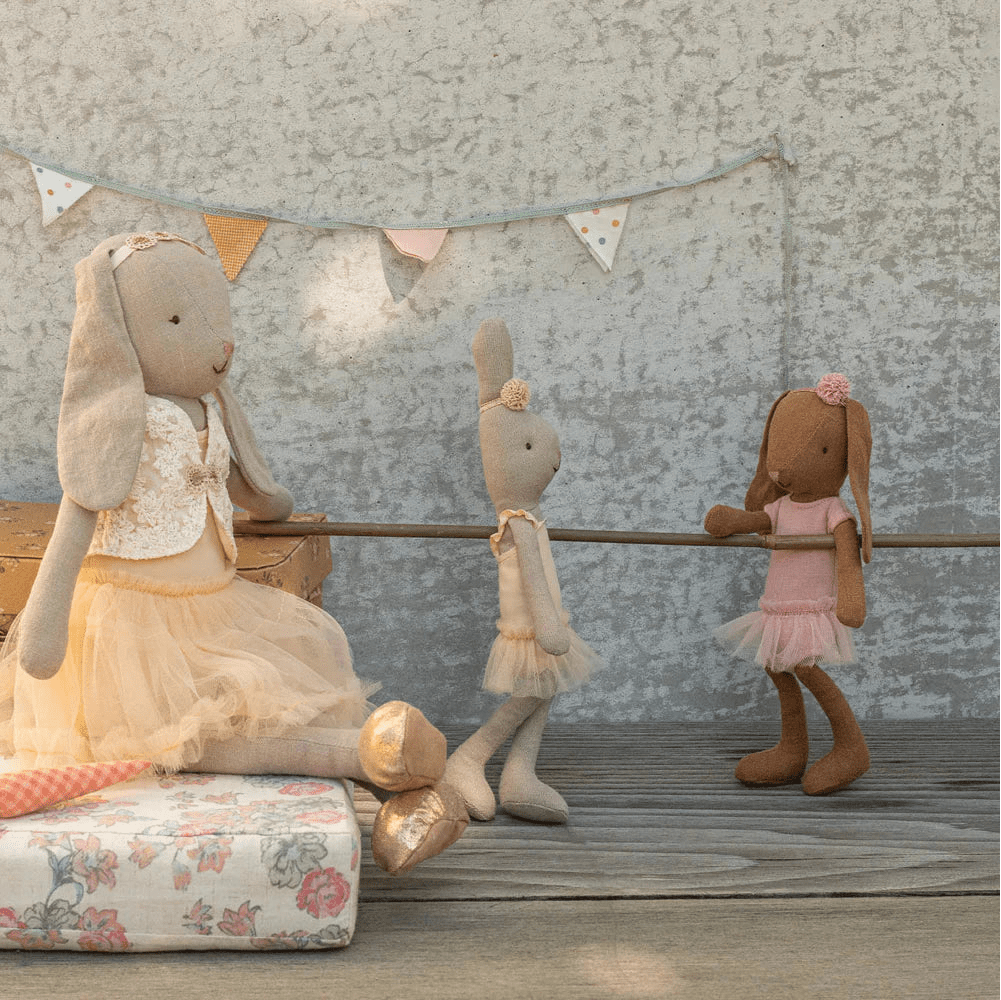 maileg - Kuscheltier Hase Größe 1 in Schokobraun