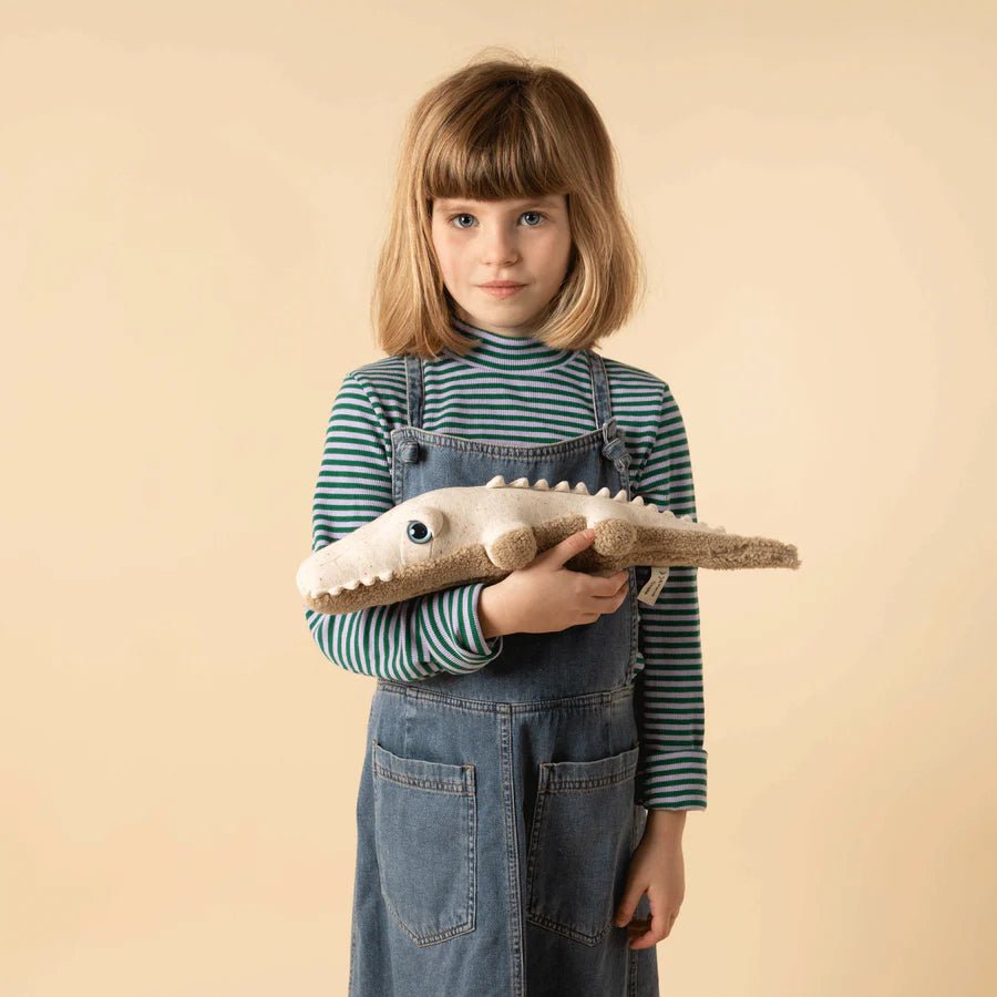 Kuscheltier "Mini Albino Crocodile" - Little Baby Pocket