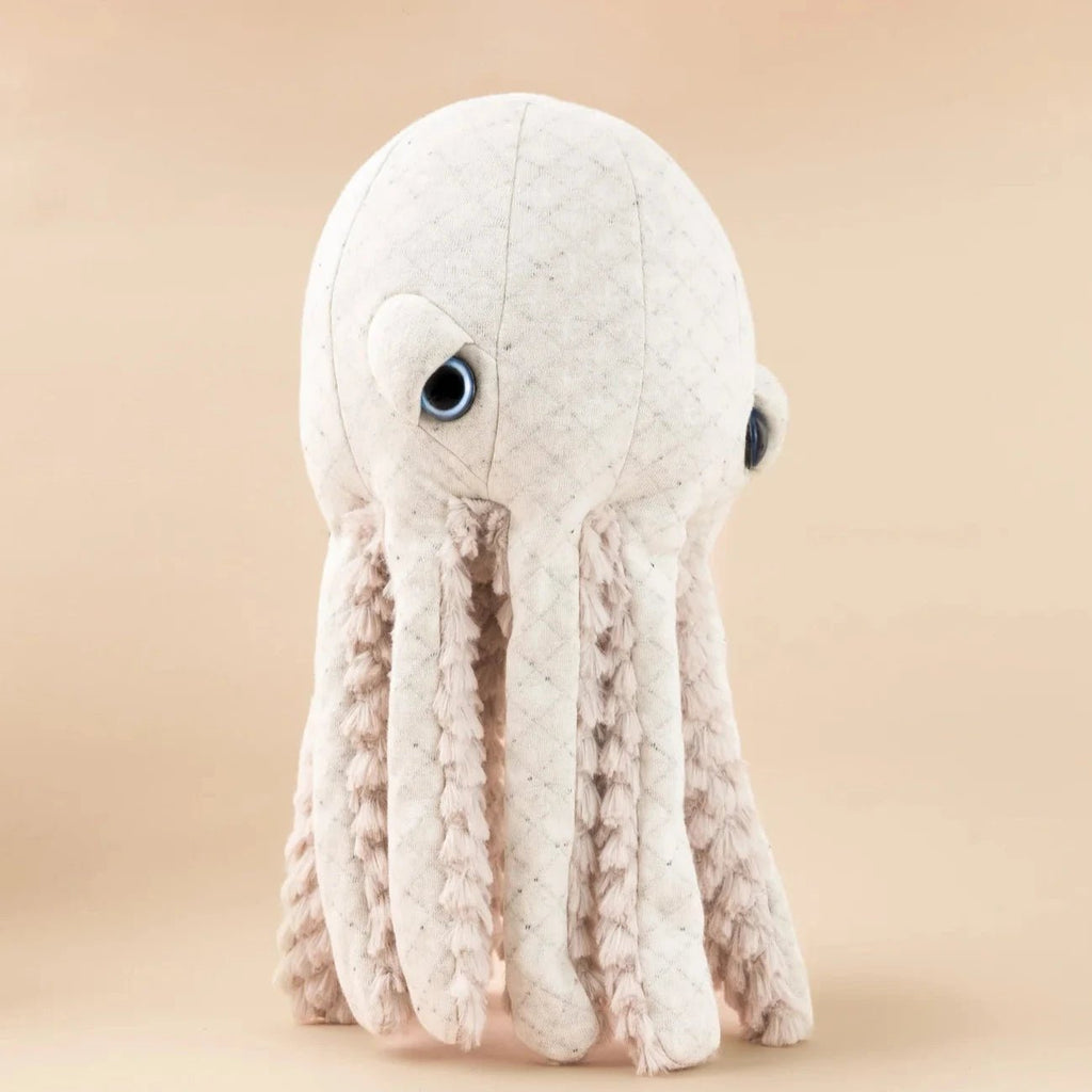 Kuscheltier "Mini Albino Fur Octopus" - Little Baby Pocket