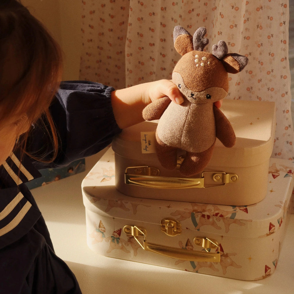 Kuscheltier Mini Rassel Reh - Little Baby Pocket