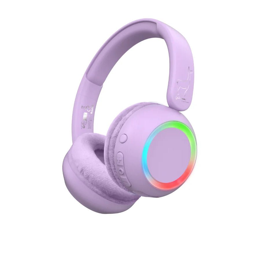 Lalarma nachhaltige Kinderkopfhörer mit Licht & Bluetooth - Little Baby Pocket