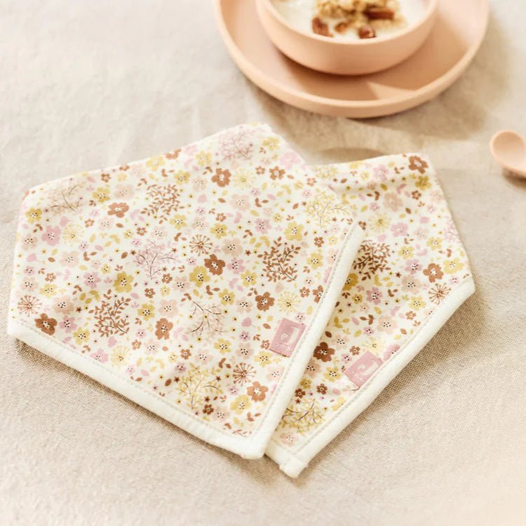 Jollein - Lätzchen Halstuch "Bandana Flower Fairies"