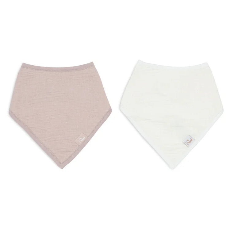 Lätzchen Halstuch "Bandana Hydrophil - Wild Rose/Oatmeal - 2 Stück - Little Baby Pocket