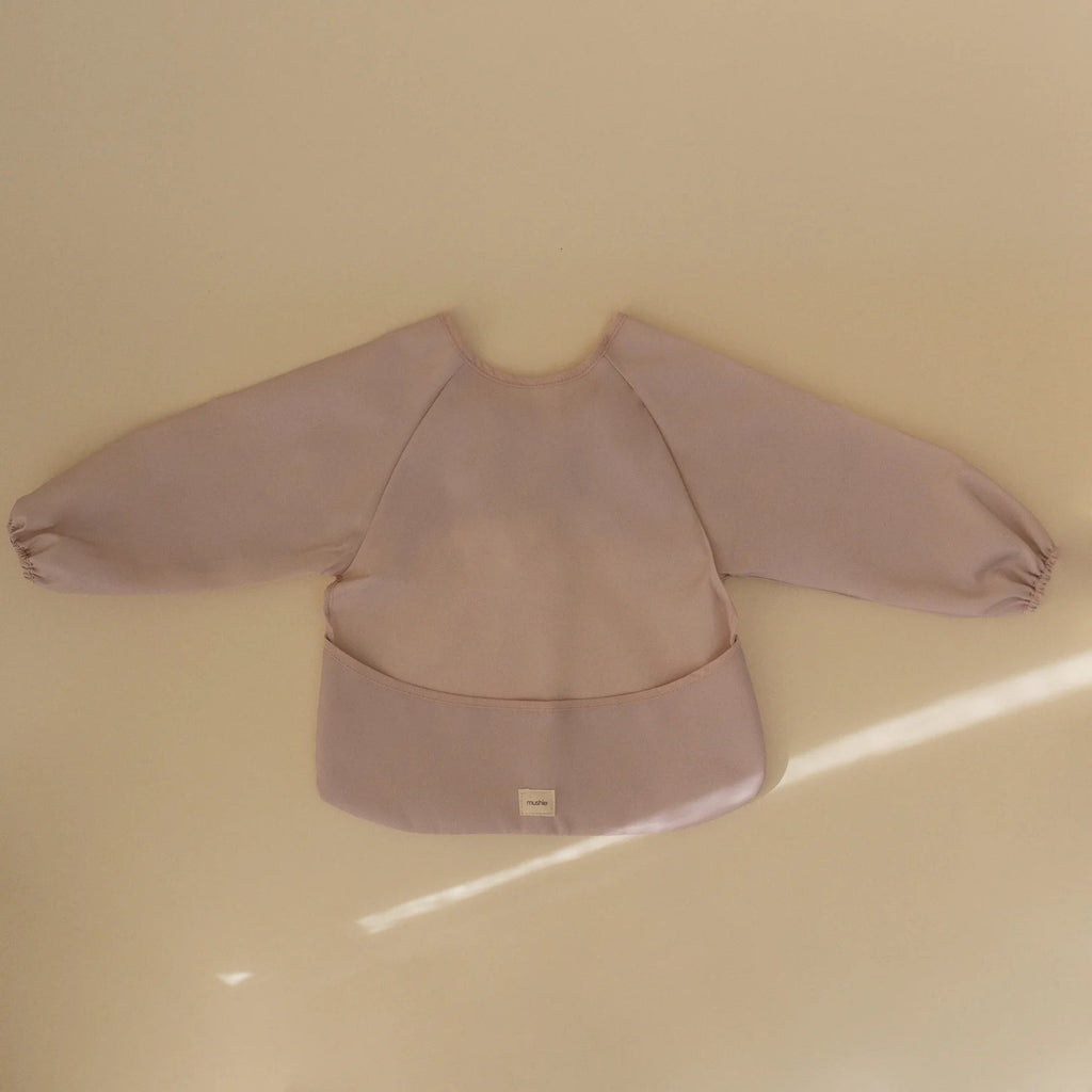 Lätzchen "Mushie Longsleeve Blush" - Little Baby Pocket