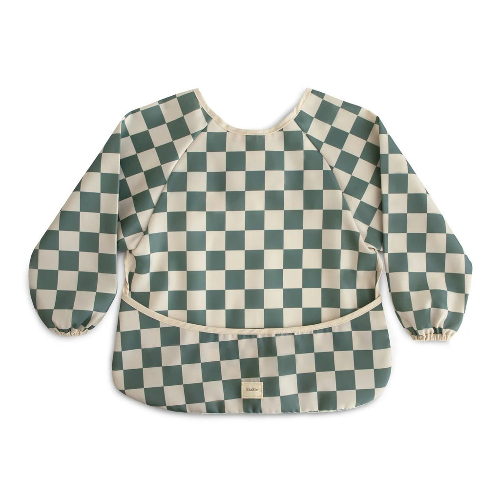 Lätzchen "Mushie Longsleeve Olive" - Little Baby Pocket