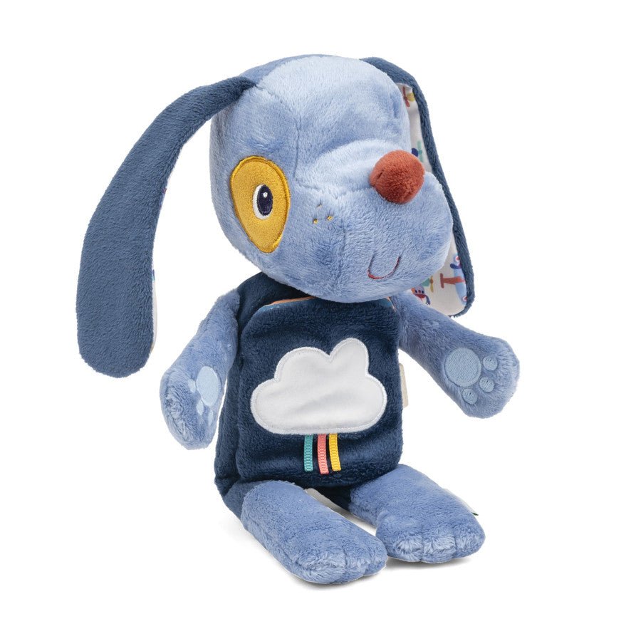 Leuchtendes Hund Jules Kuscheltier mit Stoffbuch - Little Baby Pocket