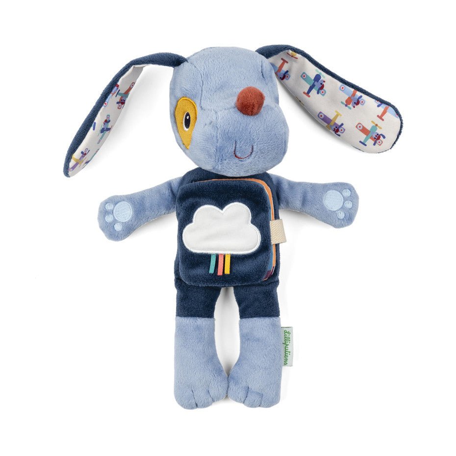 Leuchtendes Hund Jules Kuscheltier mit Stoffbuch - Little Baby Pocket