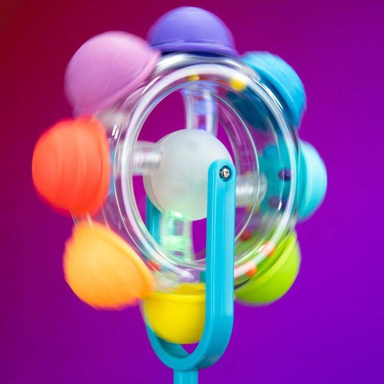 Sassy - Leuchtrad Sinnesspielzeug, Regenbogen