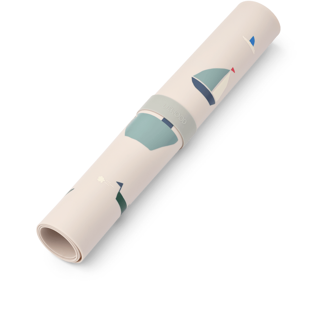 Liewood Tischset Jude Sailing Sandy Silikon - Little Baby Pocket