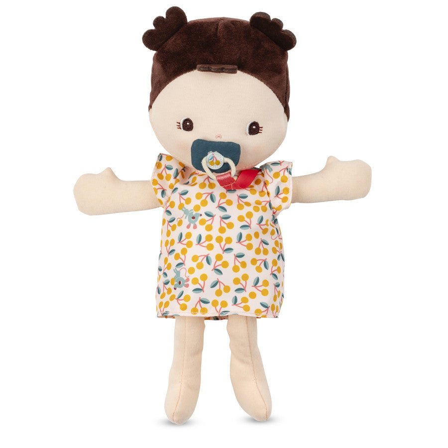 Lilliputiens Jeanne Stoffpuppe mit Babytrage – ab 18 Monaten - Little Baby Pocket
