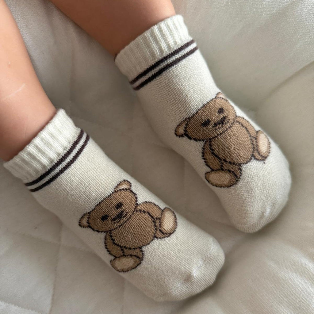 Little Baby Pocket x My Day My Dream "Teddybear" Socken - Little Baby Pocket