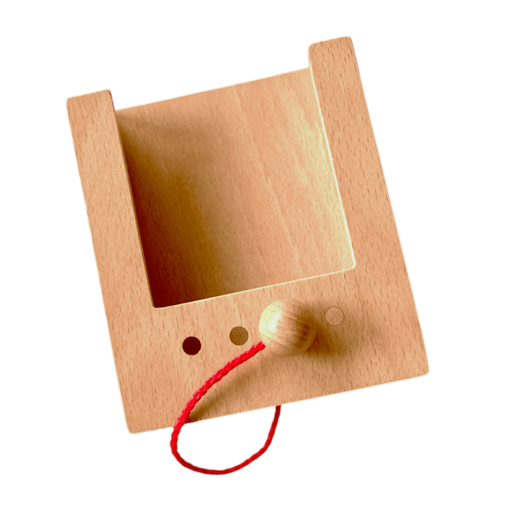 Lochkasten Grundgerät aus Holz – Lernspiel für Kinder - Little Baby Pocket
