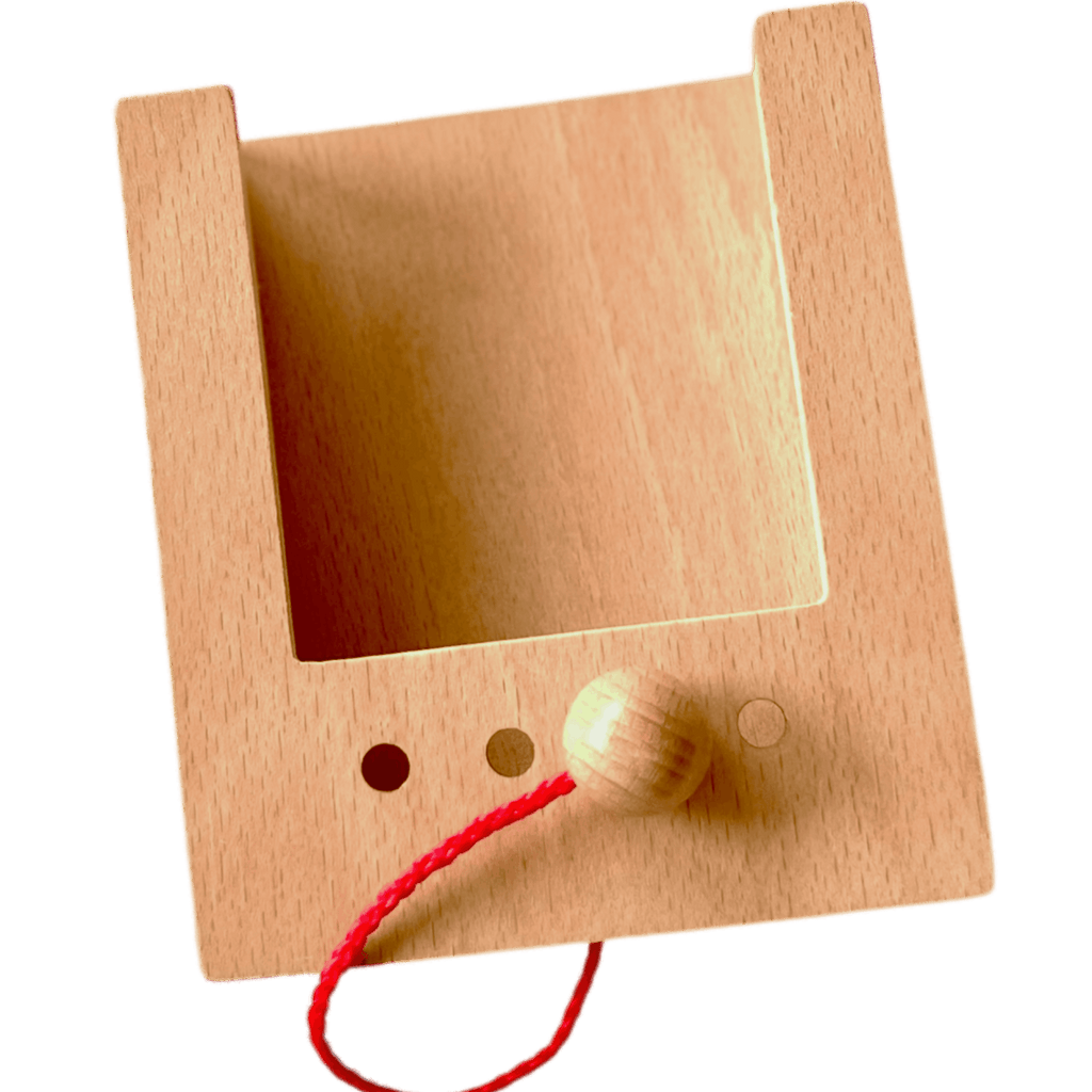 Lochkasten Grundgerät aus Holz – Lernspiel für Kinder - Little Baby Pocket
